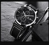 2021 New Business Men Watch Full Steel Quartz Luxury Casual Waterproof Leather Sports Male Wristwatch by Stevvex