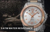 Luxury Gold Rose Women Watches Elegant Modern Waterproof Analog Wristwatch Stylish Design For Womens by Stevvex