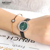 Luxury Green Fashion Womens Watch Classic Quartz Round Wrist Watch Business Style For Women by Stevvex