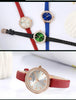 Luxury Green Fashion Womens Watch Classic Quartz Round Wrist Watch Business Style For Women by Stevvex