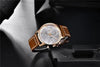 Business Watch Men Fashion Waterproof Military Chronograph Sport Quartz Wristwatch Leather Bracelet by Stevvex