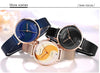 Ultra Thin Rose Gold Women Watches Fashion Analog Quartz Waterproof Wristwatches Elegant Round Design For Women by Stevvex