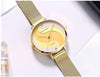 Ultra Thin Rose Gold Women Watches Fashion Analog Quartz Waterproof Wristwatches Elegant Round Design For Women by Stevvex