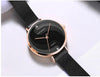 Ultra Thin Rose Gold Women Watches Fashion Analog Quartz Waterproof Wristwatches Elegant Round Design For Women by Stevvex