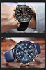 Luxury Men Stainless Steel Quartz Watch Accurate Timing Waterproof Analog Chronograph Men's Quartz Watches by Stevvex