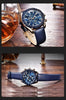 Luxury Men Stainless Steel Quartz Watch Accurate Timing Waterproof Analog Chronograph Men's Quartz Watches by Stevvex