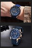 Luxury Men Stainless Steel Quartz Watch Accurate Timing Waterproof Analog Chronograph Men's Quartz Watches by Stevvex