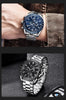 Luxury Men Stainless Steel Quartz Watch Accurate Timing Waterproof Analog Chronograph Men's Quartz Watches by Stevvex