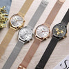 Multifunctional Black Luxury Women Watch Fashion Quartz Business Style Stainless Steel Strap Wrist Watch by Stevvex