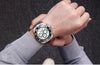 Multifunctional Men's Quartz Watches Modern Stainless Steel Design Waterproof And Scratch Resistant Wrist Watches by Stevvex