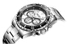 Multifunctional Men's Quartz Watches Modern Stainless Steel Design Waterproof And Scratch Resistant Wrist Watches by Stevvex