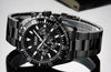 Multifunctional Men's Quartz Watches Modern Stainless Steel Design Waterproof And Scratch Resistant Wrist Watches by Stevvex