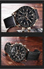Men Top Luxury Full Steel Business Quartz Watch Men's Casual Waterproof Analog Chronograph Sports Stainless Steel Strap Watches by Stevvex