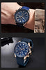 Men Top Luxury Full Steel Business Quartz Watch Men's Casual Waterproof Analog Chronograph Sports Stainless Steel Strap Watches by Stevvex