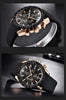 Men Top Luxury Full Steel Business Quartz Watch Men's Casual Waterproof Analog Chronograph Sports Stainless Steel Strap Watches by Stevvex