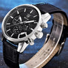 Luxury Men's Business Watches Fashion Watch Waterproof For Men's Casual Sport Leather Strap by Stevvex