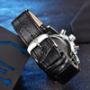 Luxury Men's Business Watches Fashion Watch Waterproof For Men's Casual Sport Leather Strap by Stevvex