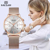 New Fashion Gold Women Watches Luxury Quartz Sport Waterproof Wrist Watch Round Style by Stevvex