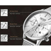 New Fashion Gold Women Watches Luxury Quartz Sport Waterproof Wrist Watch Round Style by Stevvex
