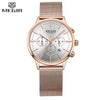 New Fashion Gold Women Watches Luxury Quartz Sport Waterproof Wrist Watch Round Style by Stevvex