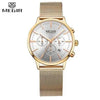 New Fashion Gold Women Watches Luxury Quartz Sport Waterproof Wrist Watch Round Style by Stevvex