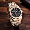 Men's Fashion Watch Luxury Men Stainless Steel Band Quartz Watch Analog Waterproof Sports Military Watches by Stevvex