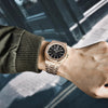 Men's Fashion Watch Luxury Men Stainless Steel Band Quartz Watch Analog Waterproof Sports Military Watches by Stevvex
