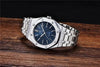 Men's Fashion Watch Luxury Men Stainless Steel Band Quartz Watch Analog Waterproof Sports Military Watches by Stevvex