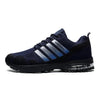 Running Mens Sport Elegant Sneakers Air Cushion Sneakers Lace Up Low Top Jogging Shoes Man Athletic Footwear Breathable Comfortable Athletic Running Sneakers by Stevvex