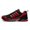 Running Mens Sport Elegant Sneakers Air Cushion Sneakers Lace Up Low Top Jogging Shoes Man Athletic Footwear Breathable Comfortable Athletic Running Sneakers by Stevvex