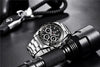 Luxury Men Watches Scratch Resistant Full Stainless Steel Strap Waterproof Sport Quartz Watch Men Fashion Date Clock Chronograph by Stevvex