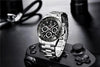 Luxury Men Watches Scratch Resistant Full Stainless Steel Strap Waterproof Sport Quartz Watch Men Fashion Date Clock Chronograph by Stevvex