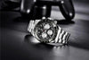 Luxury Men Watches Scratch Resistant Full Stainless Steel Strap Waterproof Sport Quartz Watch Men Fashion Date Clock Chronograph by Stevvex