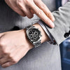 Luxury Men Watches Scratch Resistant Full Stainless Steel Strap Waterproof Sport Quartz Watch Men Fashion Date Clock Chronograph by Stevvex