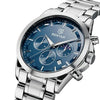 Mens Stylish Chronograph Watch Sport Quartz Clock Luxury Movement Analog Fashion Business Waterproof Watches by Stevvex