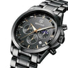 Mens Stylish Chronograph Watch Sport Quartz Clock Luxury Movement Analog Fashion Business Waterproof Watches by Stevvex