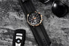 Multifunction Luxury 2021 Men's Watch Quartz Genuine Leather Strap Sport Chronograph Waterproof Men Wrist Watch by Stevvex