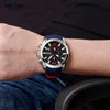 New Men's Modern Quartz Watches Analog Waterproof Fashion Luminous Wristswatch For Man by Stevvex