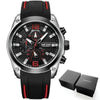 New Men's Modern Quartz Watches Analog Waterproof Fashion Luminous Wristswatch For Man by Stevvex