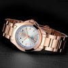 Luxury Gold Rose Women Watches Elegant Modern Waterproof Analog Wristwatch Stylish Design For Womens by Stevvex