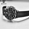 Black Multifunctional Sport Men Watches Luxury Quartz Watches Fashion Chronograph Stylish Elegant Comfortable Watch For Men by Stevvex