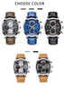 Luxury New Men's Sport Wrist Watches Military Leather Waterproof Watch Luminous Hands Mens Watches by Stevvex