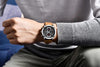 Luxury New Men's Sport Wrist Watches Military Leather Waterproof Watch Luminous Hands Mens Watches by Stevvex