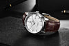 Leather Fashion Sport Men's Watches Luxury Military Quartz Analog Waterproof Men Watch by Stevvex