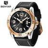 Top Luxury Fashion Mens Watches Quartz Casual Leather Design Sport Analog Waterproof Classic Wrist Watch by Stevvex