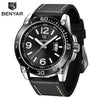 Top Luxury Fashion Mens Watches Quartz Casual Leather Design Sport Analog Waterproof Classic Wrist Watch by Stevvex