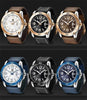 Top Luxury Fashion Mens Watches Quartz Casual Leather Design Sport Analog Waterproof Classic Wrist Watch by Stevvex