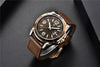 Top Luxury Fashion Mens Watches Quartz Casual Leather Design Sport Analog Waterproof Classic Wrist Watch by Stevvex