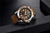 Top Luxury Fashion Mens Watches Quartz Casual Leather Design Sport Analog Waterproof Classic Wrist Watch by Stevvex