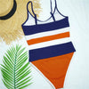 Female Swimsuit High Waist Bikini Women High Waist Bikini Set Two Piece Swimsuits Bikini Top With Bottoms Bathing Suits For Teens Girls Women Swimwear Two-pieces Bikini Set Sport Bathing Suit Swim Lady by Stevvex